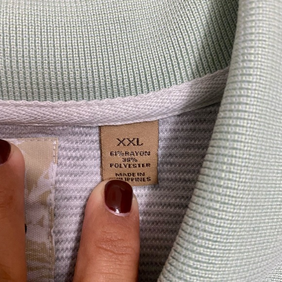 Tasso Elba Island Sun Protect Men’s Polo XXL - Picture 3 of 5